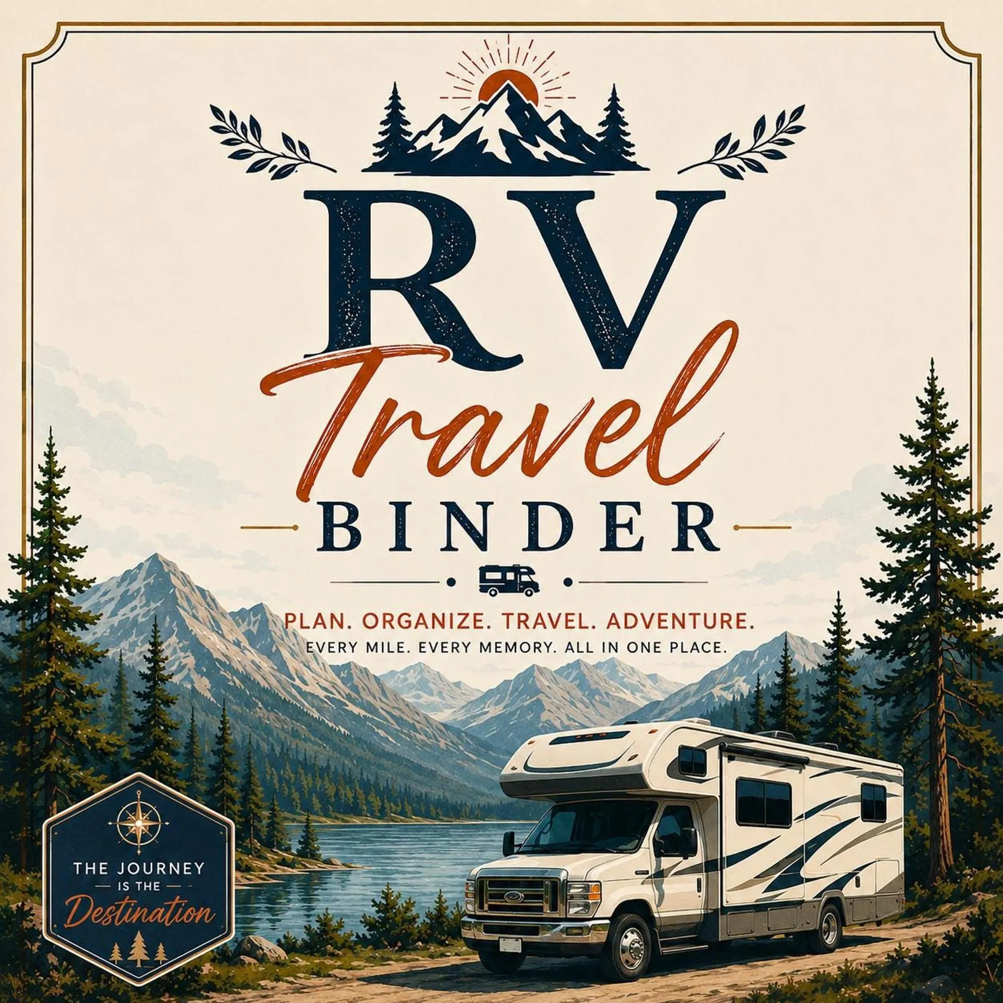 RV Travel Binder