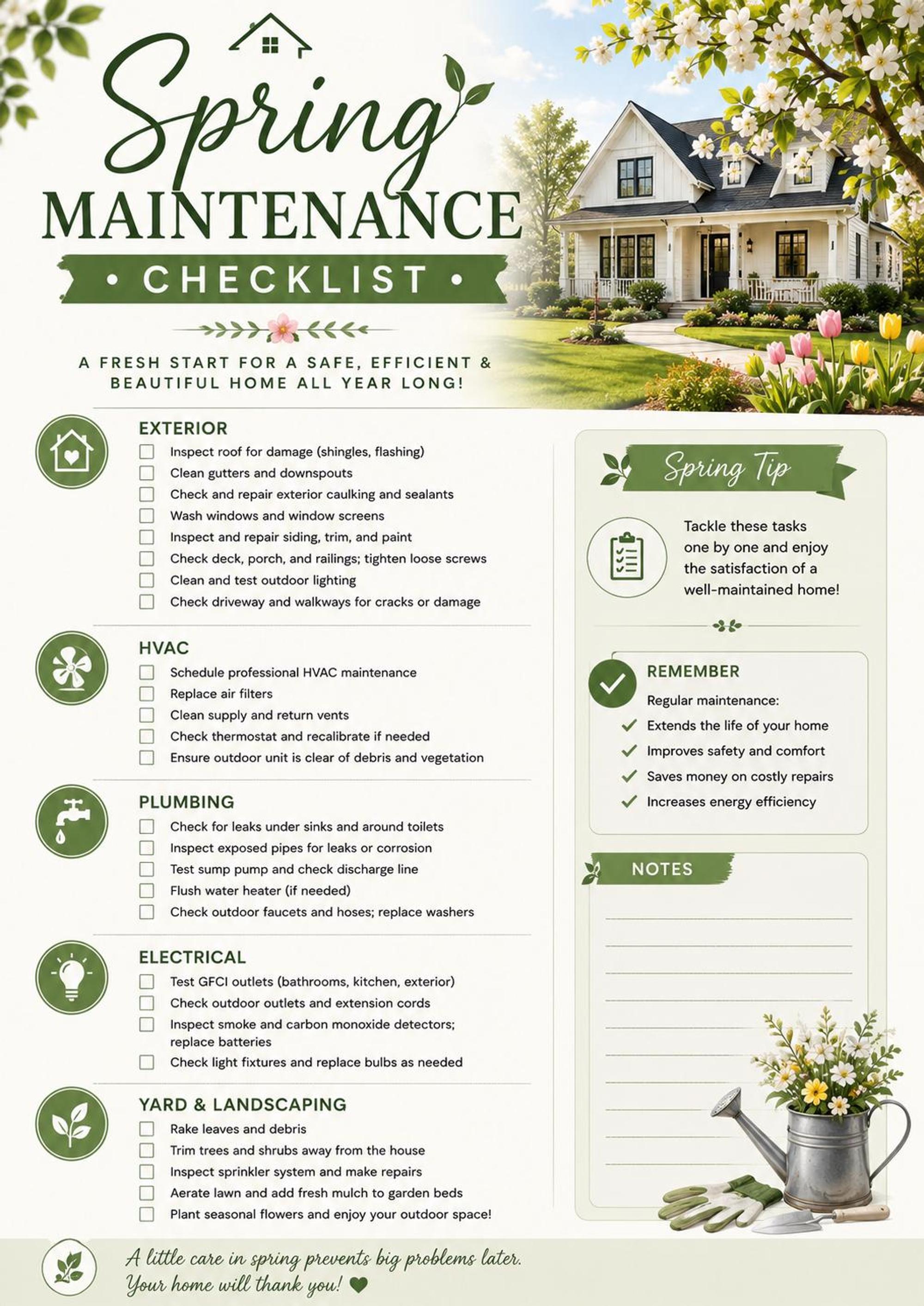 Seasonal Home Maintenance Binder preview 4
