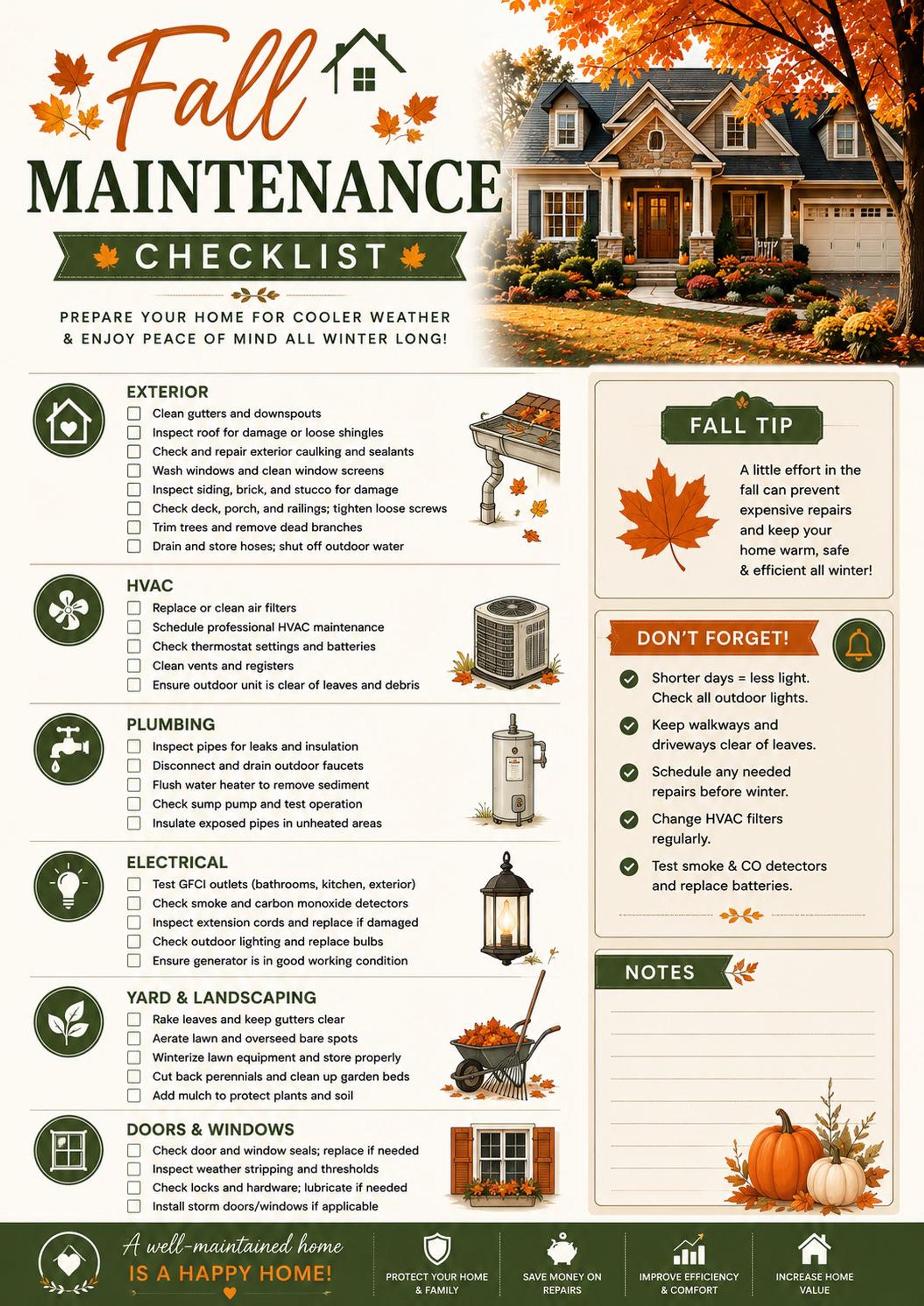 Seasonal Home Maintenance Binder preview 5