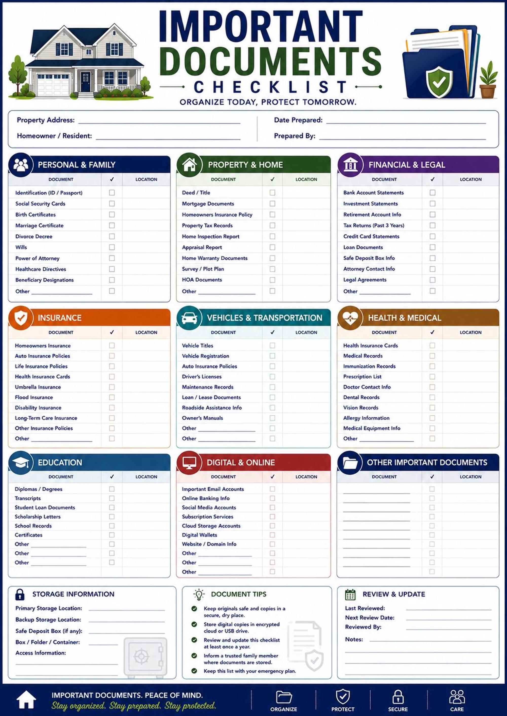 Seasonal Home Maintenance Binder preview 8