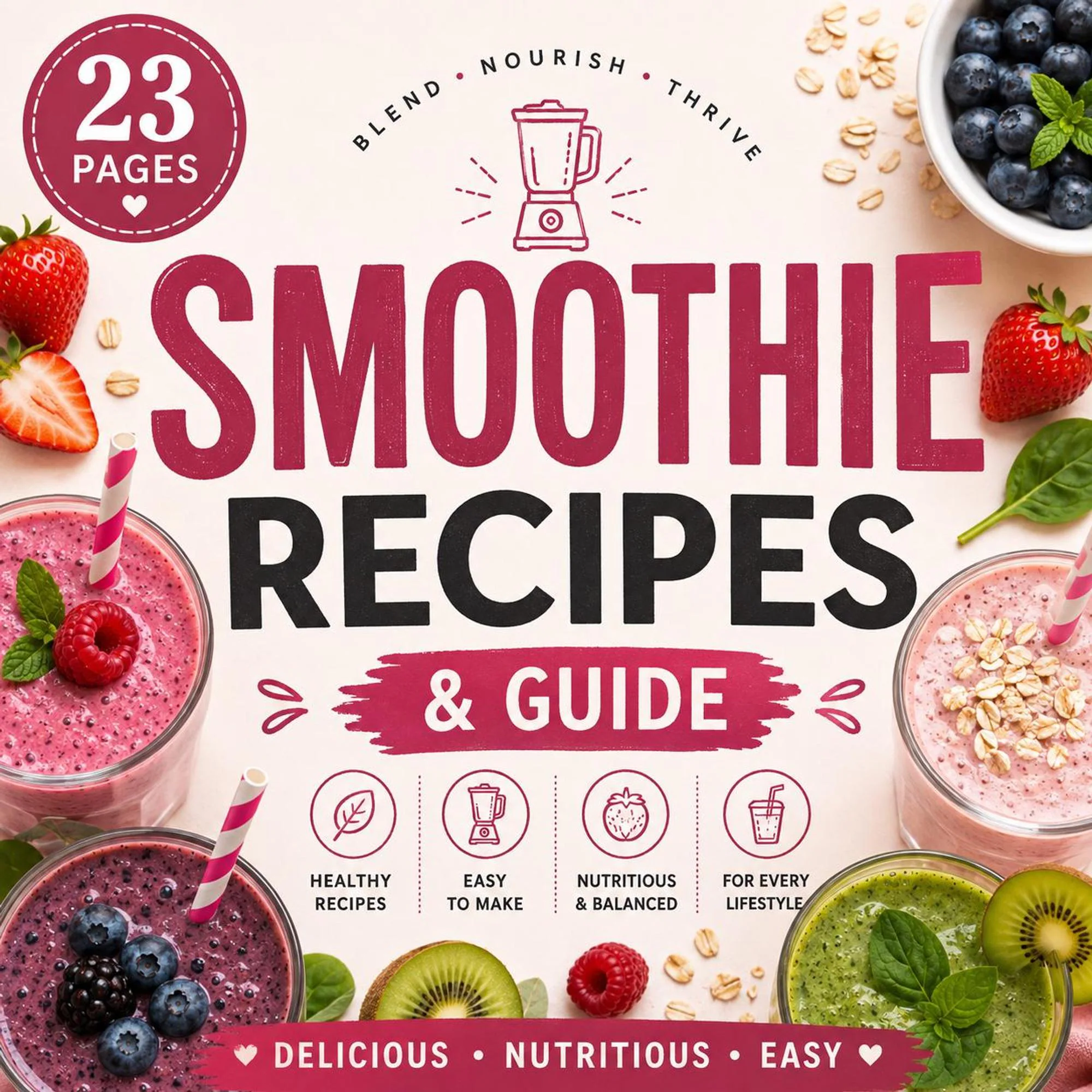 Smoothie Recipes Printable
