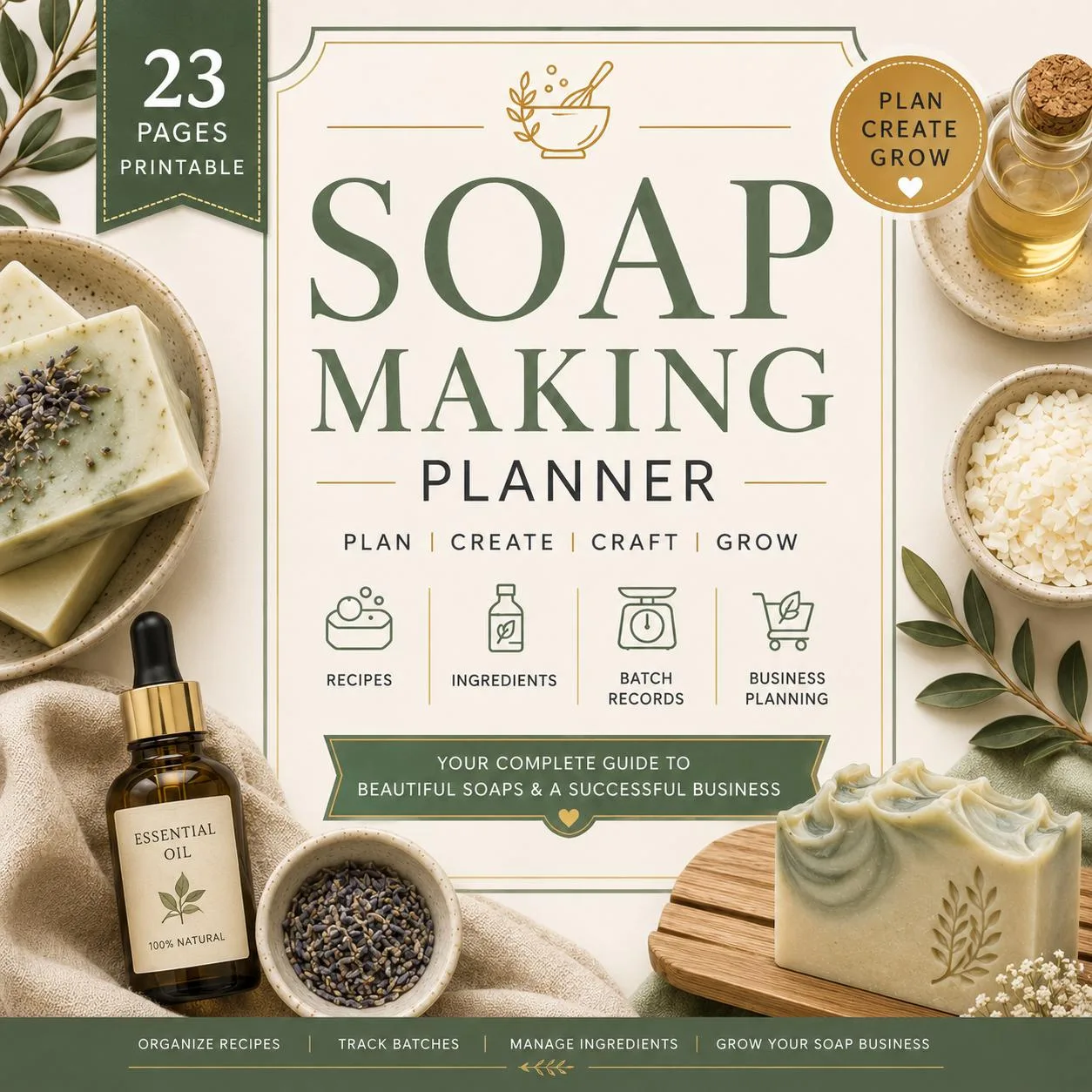Soap Making Planner