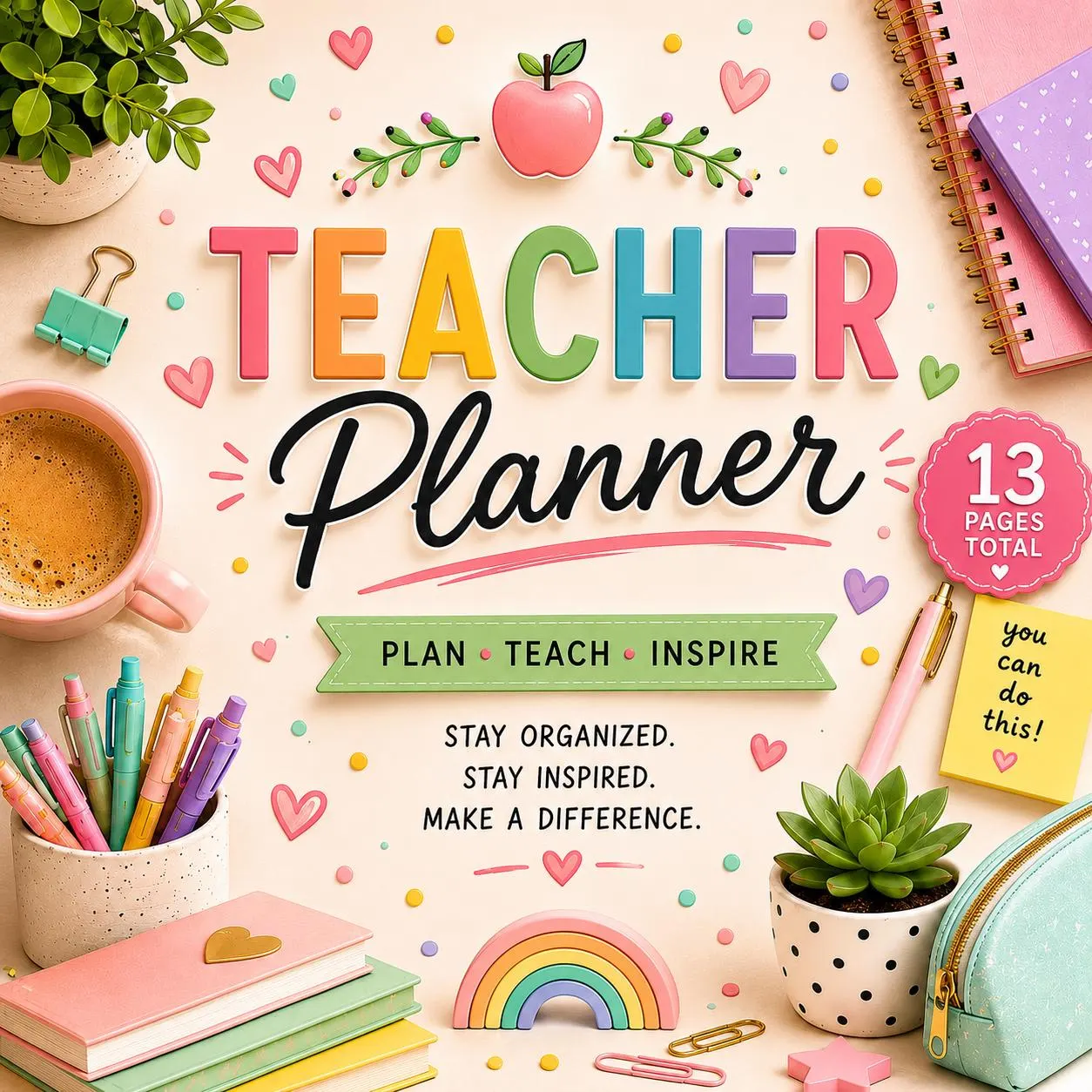 Teacher Planner Classroom Bundle