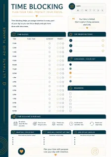 Ultimate ADHD Planner preview 3