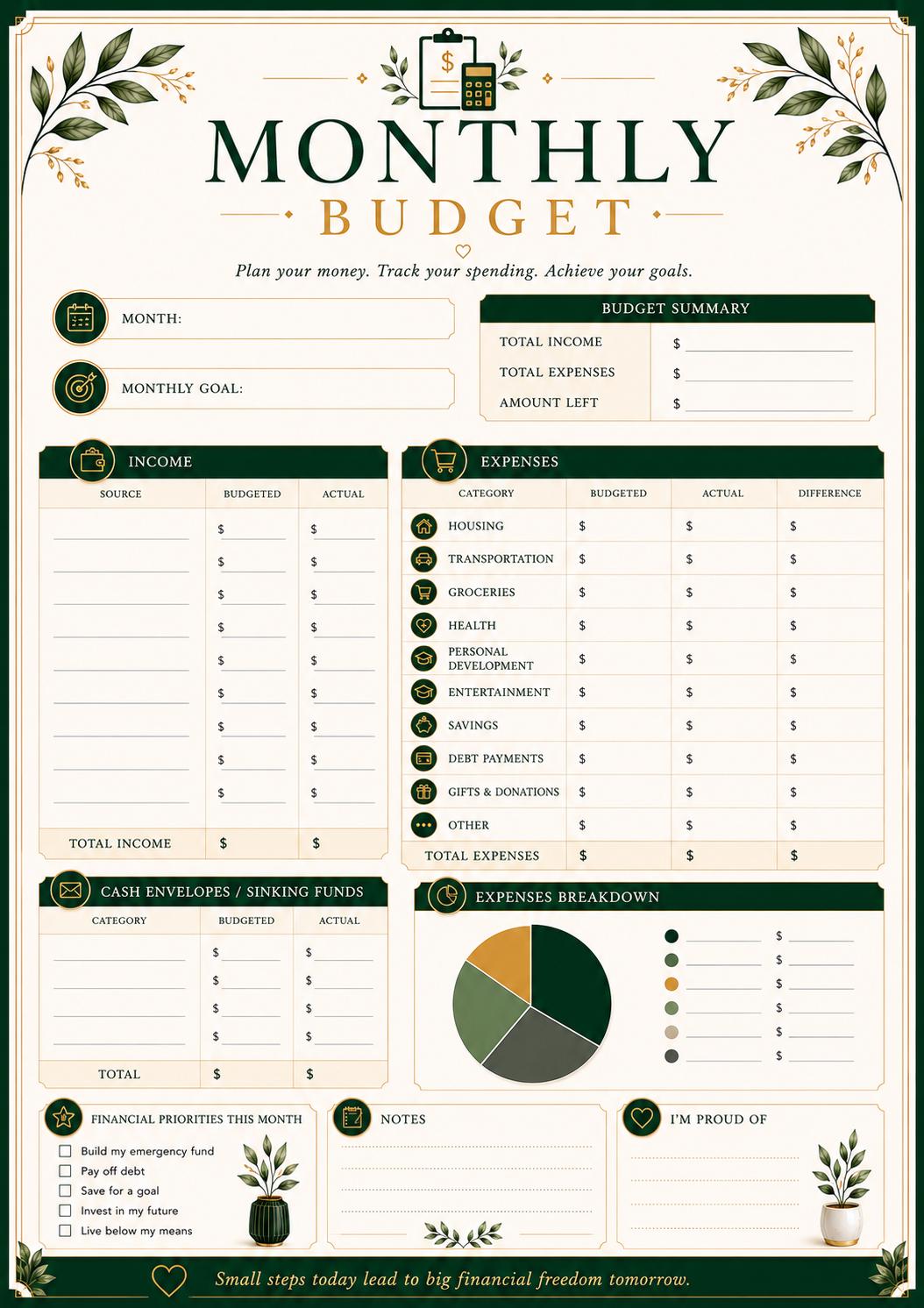 Ultimate Budget Planner preview 4