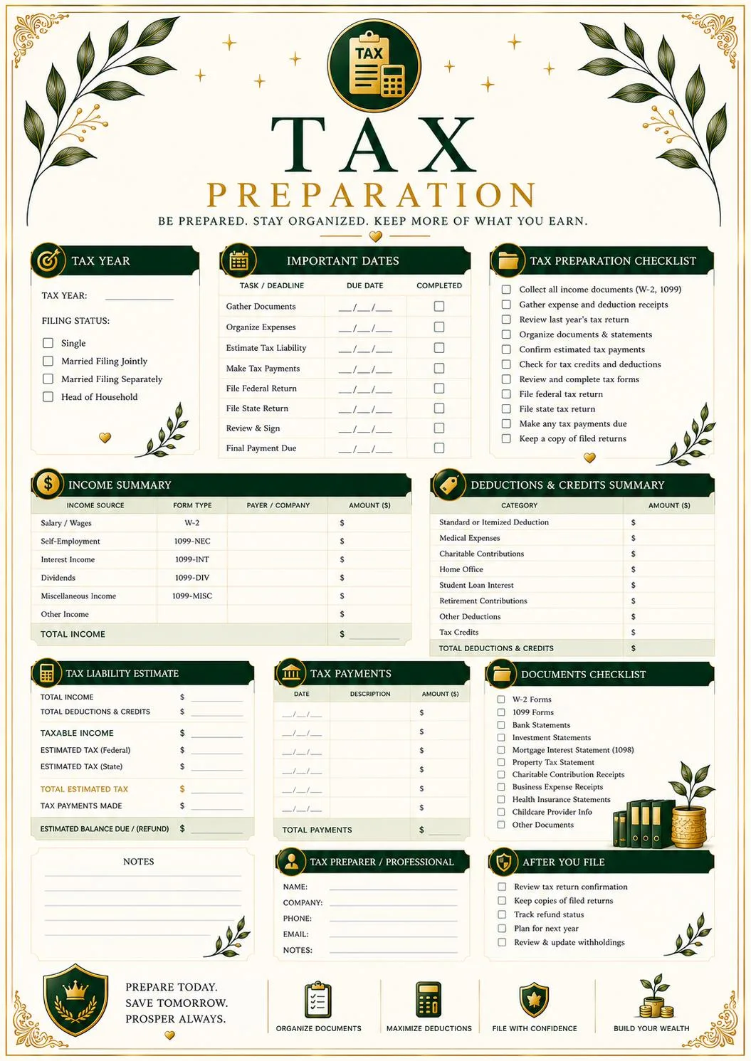 Ultimate Budget Planner preview 8