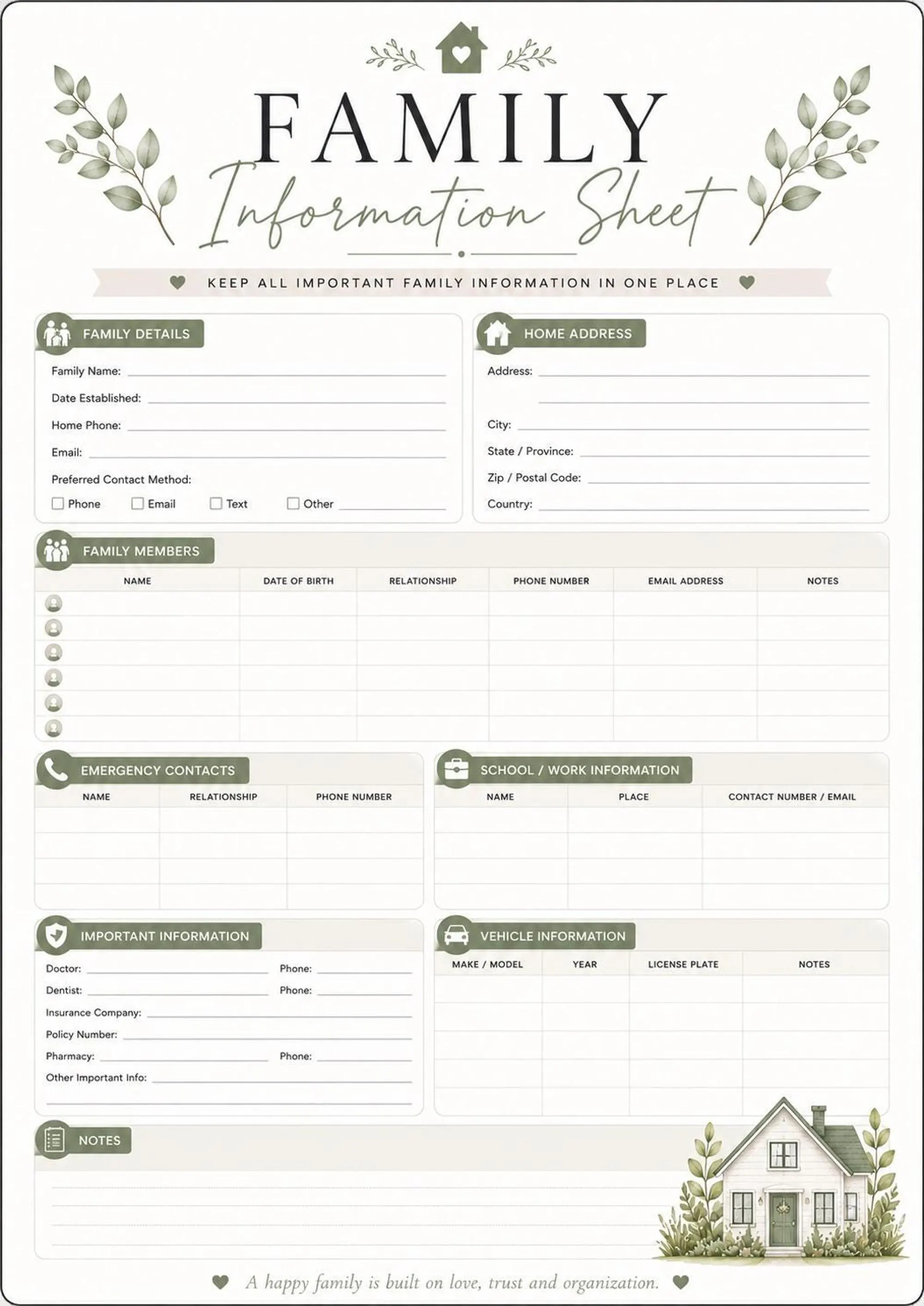 Ultimate Home Management Binder preview 4