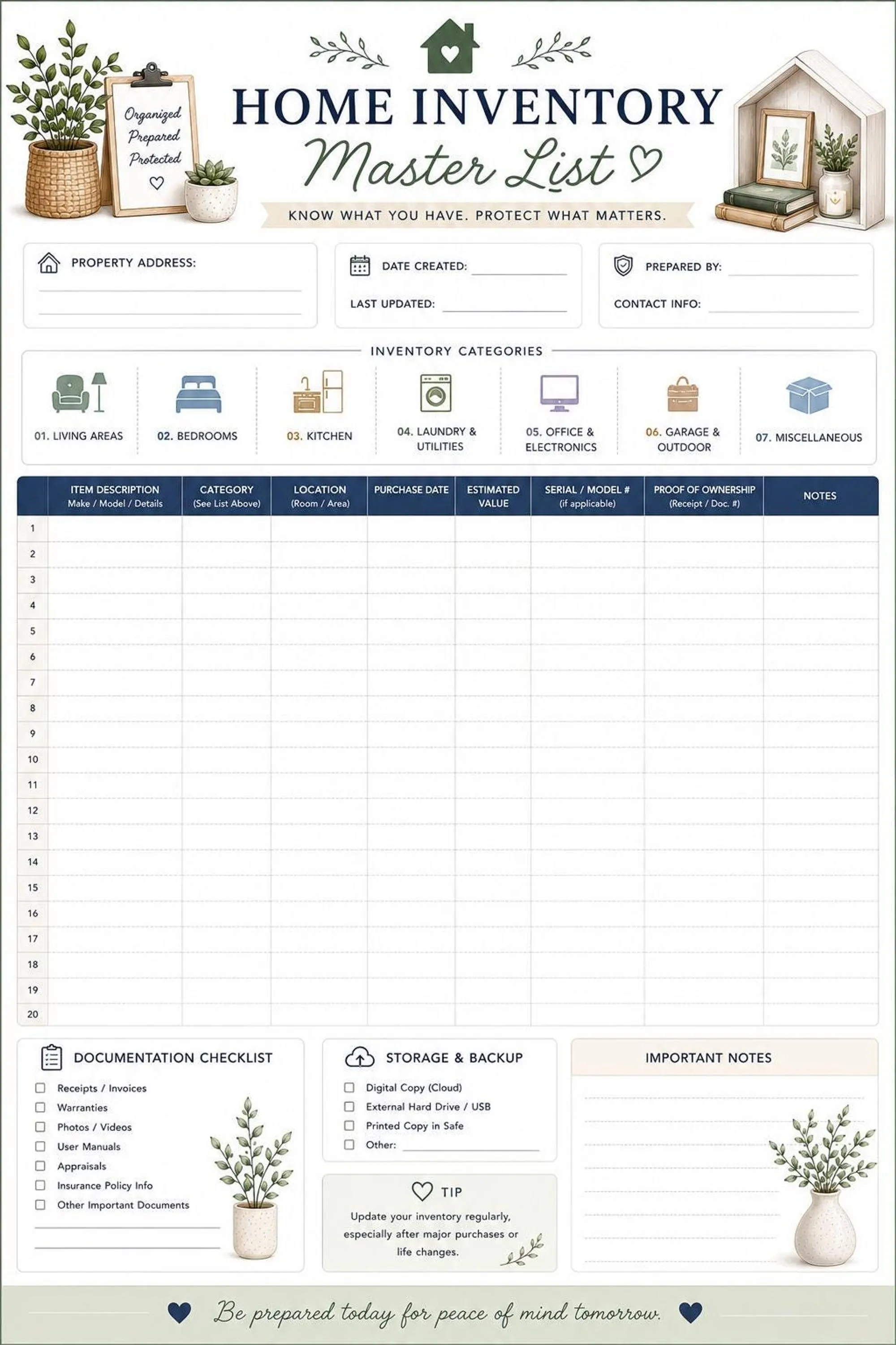 Ultimate Home Management Binder preview 7