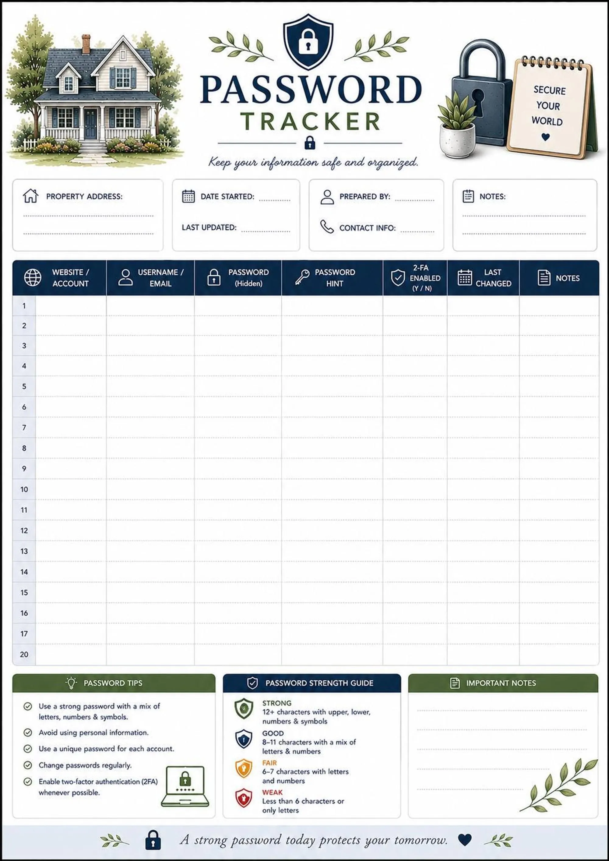 Ultimate Home Management Binder preview 9