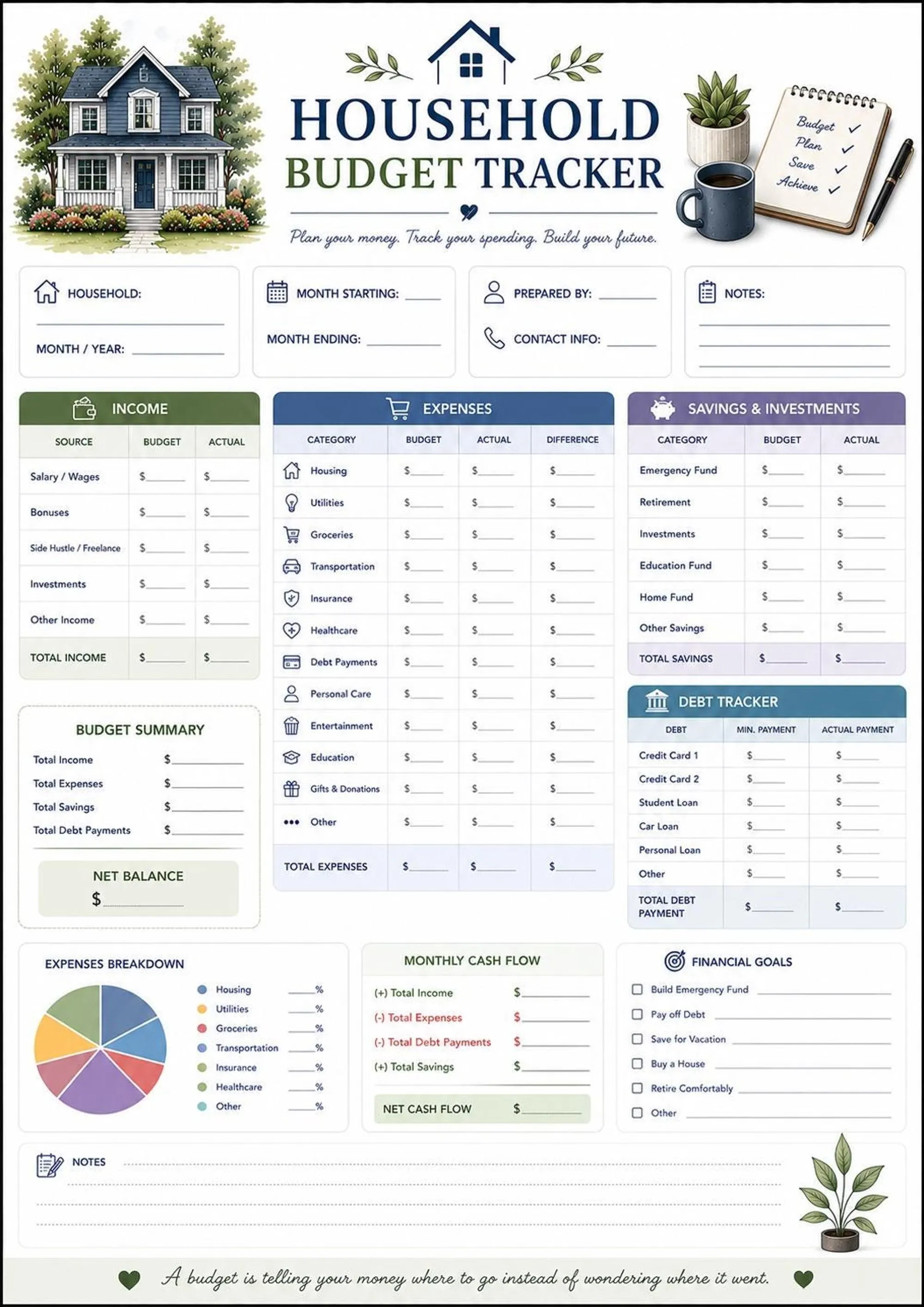 Ultimate Home Management Binder preview 10