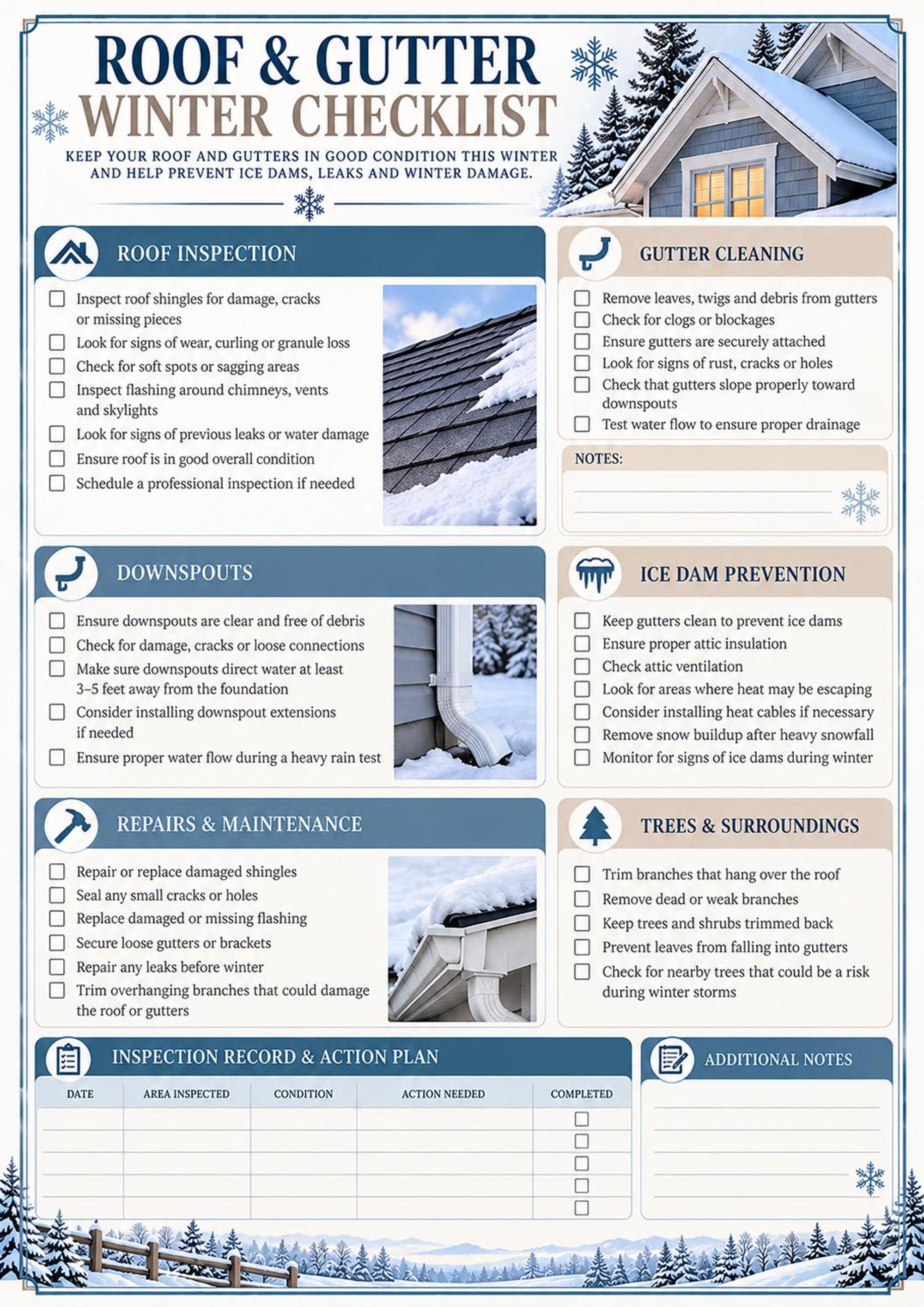 Winter Home Preparation Binder preview 3